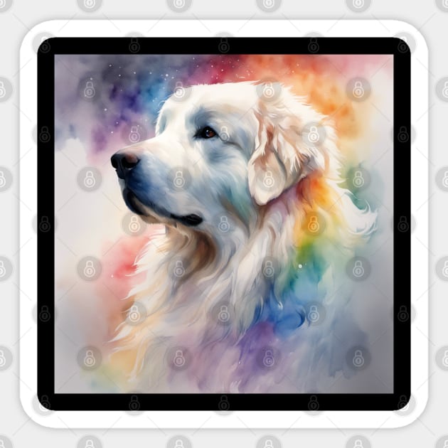 Great Pyrenees Sticker by KayBeeTees